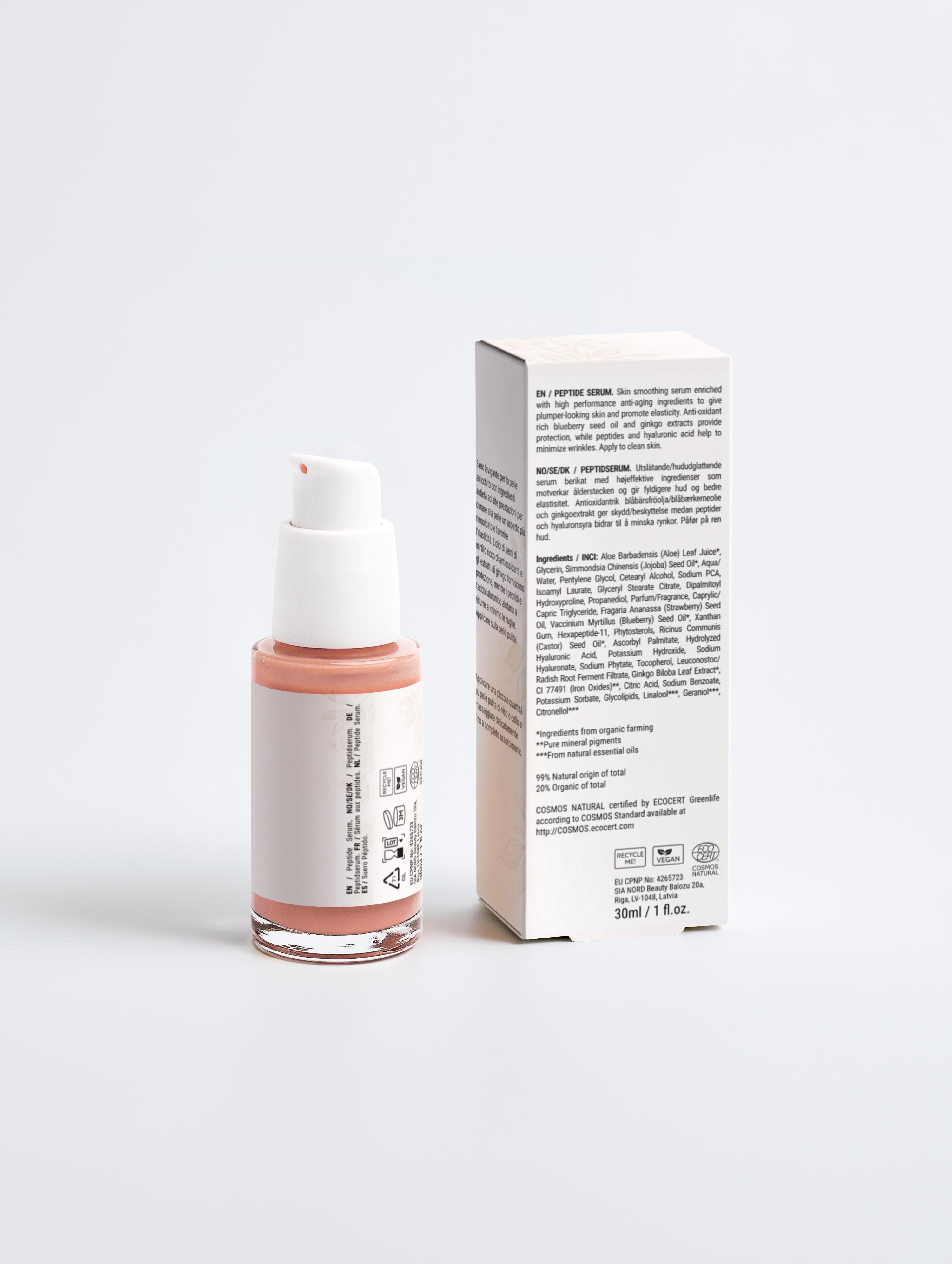 Siero viso ai peptidi